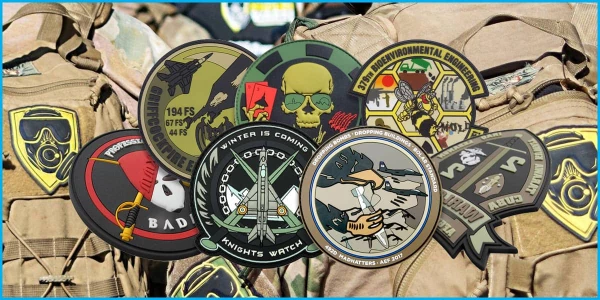 Military Army PVC Patches